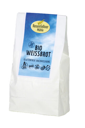 Weißbrot glutenfrei Backmischung Bio 500g