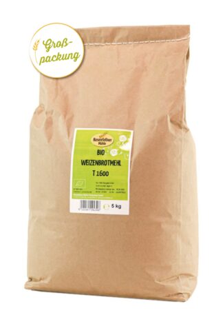 Weizenbrotmehl T 1600 Bio 5kg