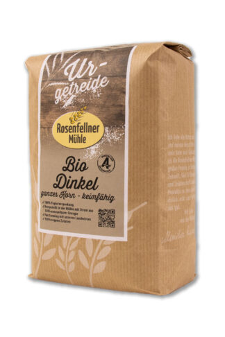 Dinkel URgetreide Ebners Rotkorn Bio; keimfähig 1kg, aus dem Waldviertel