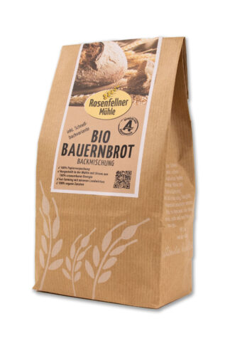 Bauernbrot Backmischung Bio 500g, einfache Zubereitung