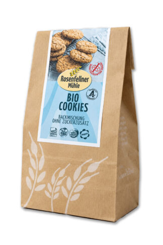 Cookies Backmischung ohne Zuckerzusatz Bio 200g