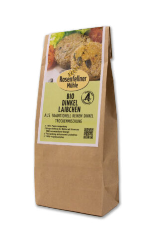 Dinkel Laibchen Trockenmischung Bio 160g