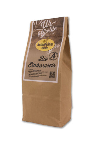 Einkornreis Urgetreide Bio 400g aus dem Waldviertel, angenehm nussig