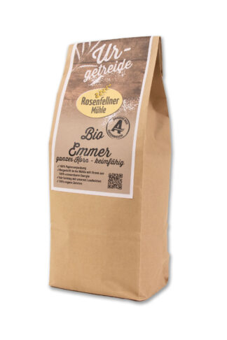 Emmer Urgetreide Bio keimfähig 500g aus dem Waldviertel, kräftig,aromatisch