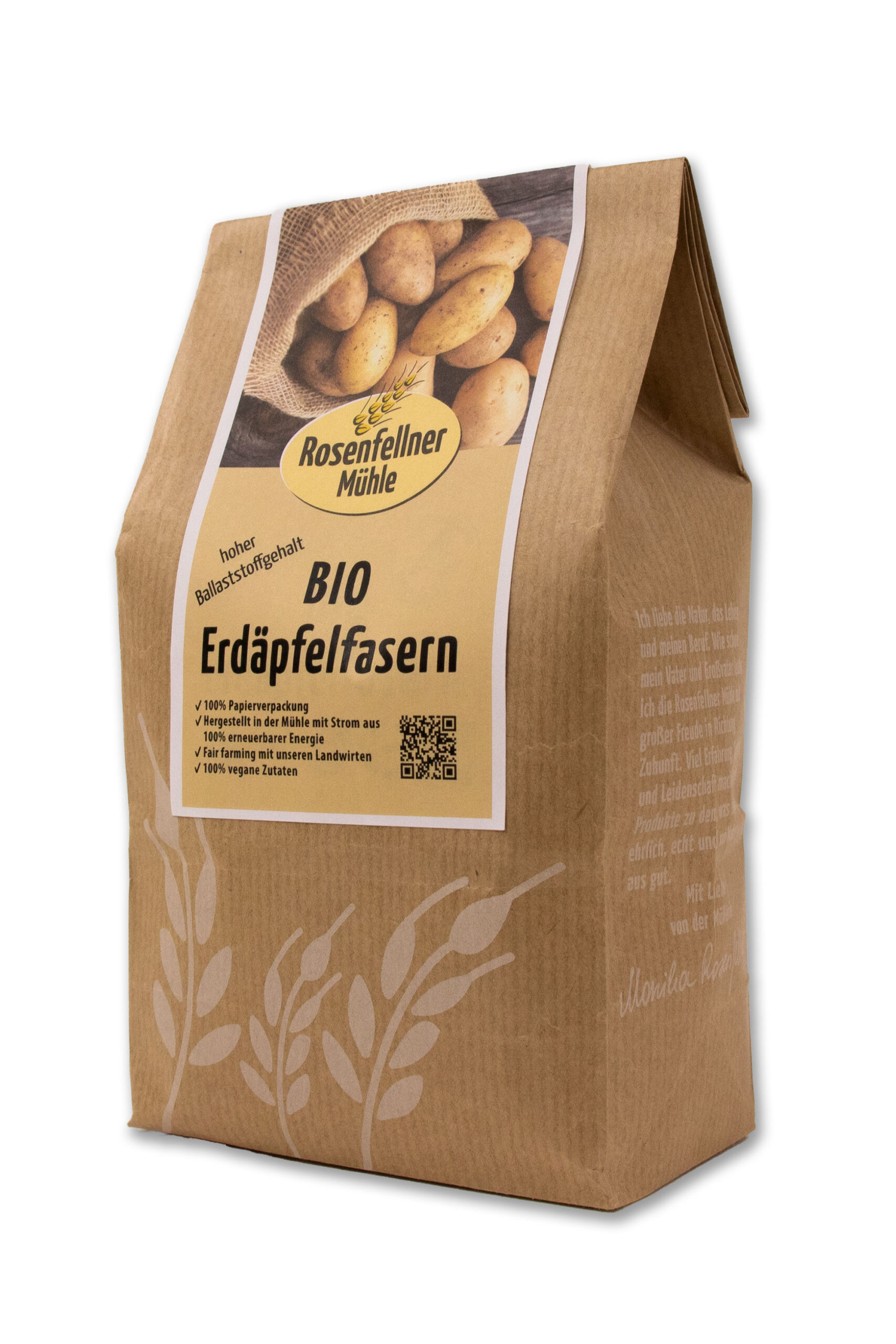 Erdäpfelfasern BIO 250g