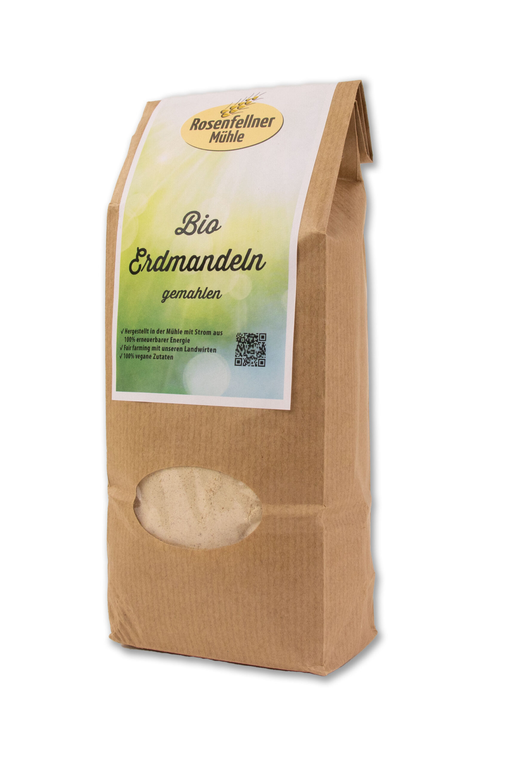 Erdmandeln gemahlen Bio 500g, hochwertiger Nussersatz beim Backen