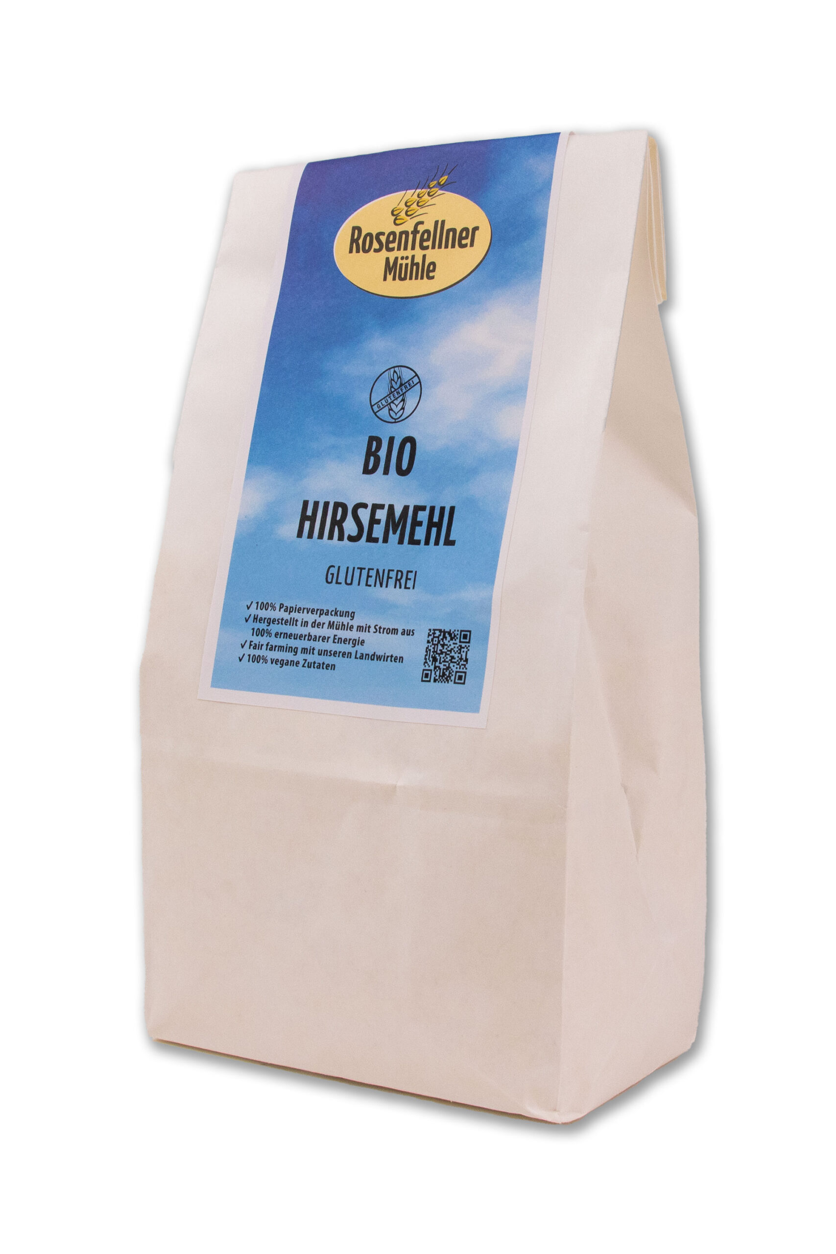 Hirsemehl glutenfrei Bio 500g, ideal zum Kochen