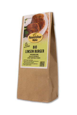 Linsen Burger Trockenmischung Bio 160g
