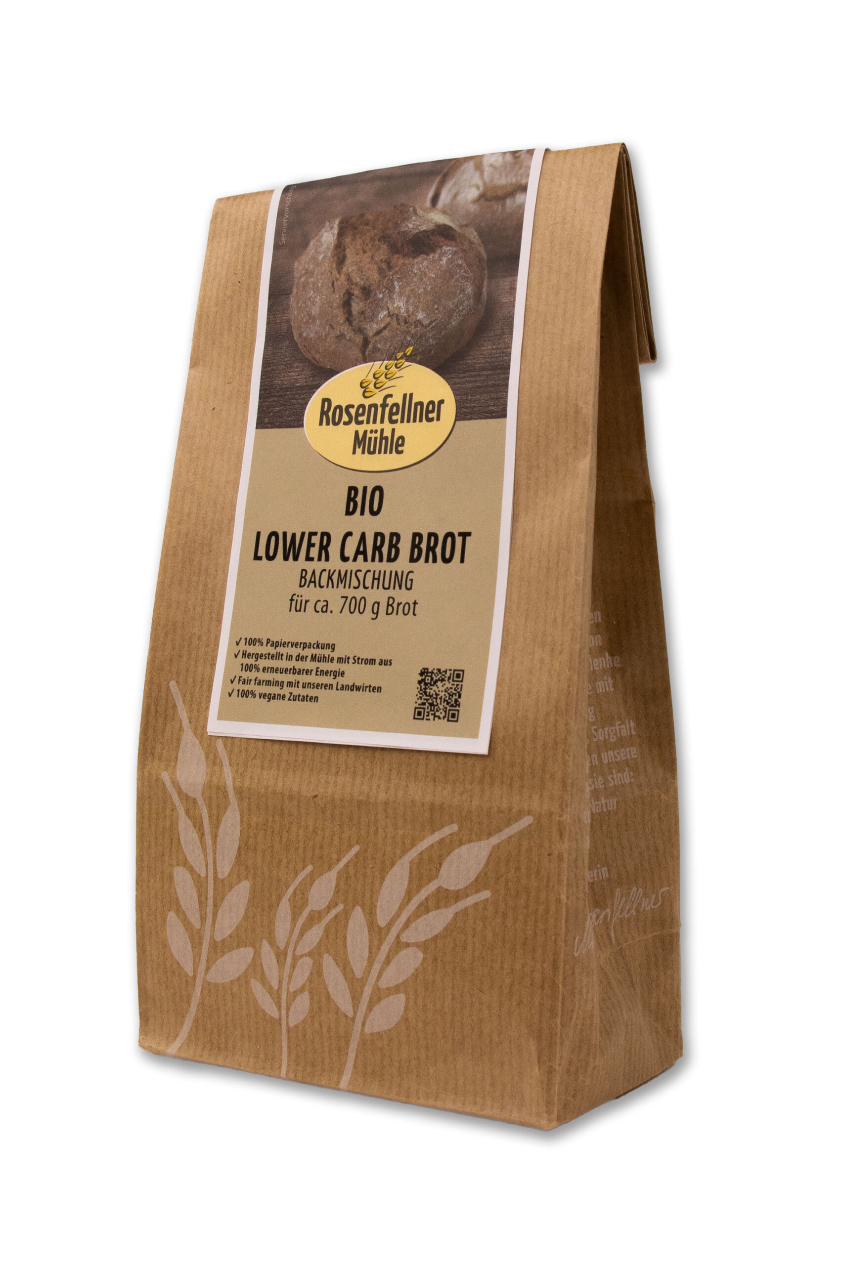 LOWER CARB Brot Backmischung BIO 240g