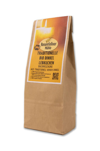 Traditionelle Bio Dinkel Lebkuchen Backmischung 350g